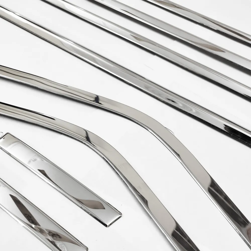 Cnleague Lower Window Chrome Garnish for Ertiga 18-25, XL6 19-25, Rumion