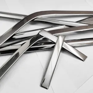 Cnleague Lower Window Chrome Garnish for Ertiga 18-25, XL6 19-25, Rumion