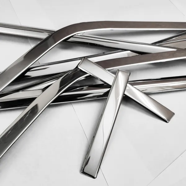 Maruti Suzuki XL6 Lower Window Chrome Garnish Trims (Set Of 8Pcs.) Maruti Suzuki XL6 Lower Window Chrome Garnish Trims (Set Of 8Pcs.)