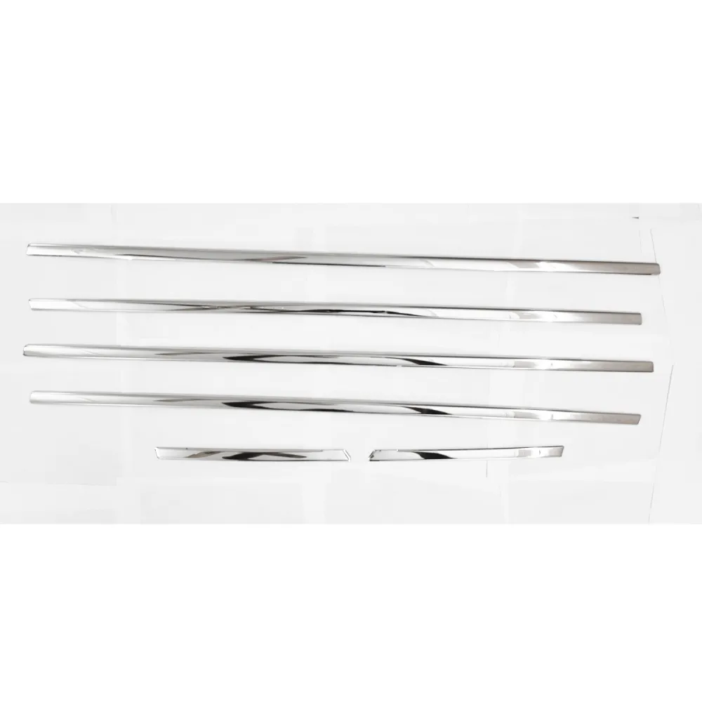 Maruti Vitara Brezza Lower Window Chrome Garnish Trims (Set Of 6)