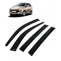 Galio Best Quality Car Window Door Visor For Hyundai Santro 2018 Onwards Set Of 4 Smoke Color