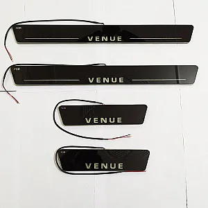 Hyundai Venue 2019 Onwards Door Opening LED Footstep - 4 Pieces