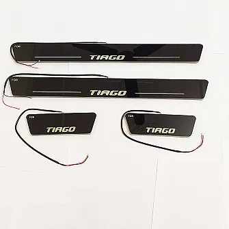 Tata Tiago 2016 Onwards Onwards Door Opening Matrix Moving LED Footstep - 4 Pieces