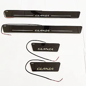 Toyota Glanza 2019 Onwards Door Opening Matrix Moving LED Footstep - 4 Pieces