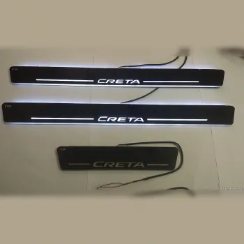 Hyundai Creta 2015 Onwards Onwards Door Opening Matrix Moving LED Footstep - 4 Pieces