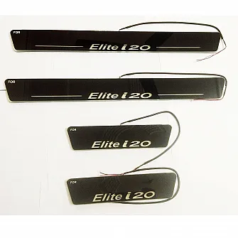 Hyundai Elite 2014 - 2019 Onwards Door Opening LED Footstep - 4 Pieces