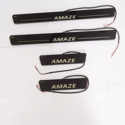 Honda Amaze 2013 Onwards Door Opening LED Footstep - 4 Pieces Honda Amaze 2013 Onwards Door Opening LED Footstep - 4 Pieces