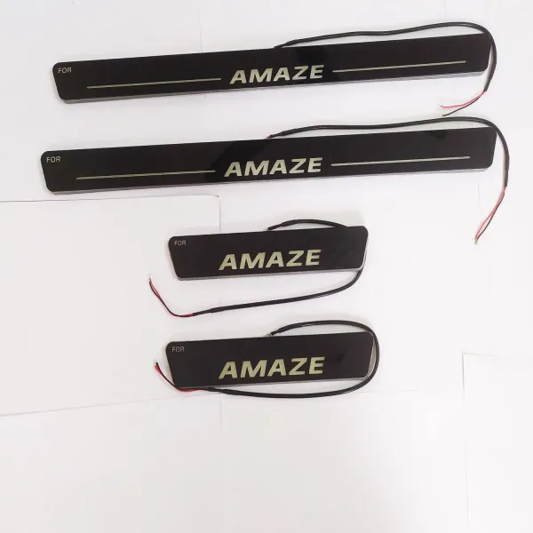 Honda Amaze 2018 Onwards Door Opening LED Footstep - 4 Pieces