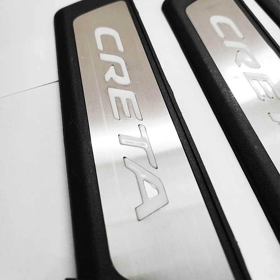 O.E Type Illuminted Door Sill Guards for Hyundai Creta 2020 Onwards