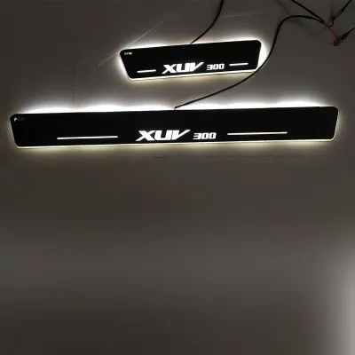 Mahindra XUV 300 2019 Onwards Door Opening LED Footstep - 4 Pieces