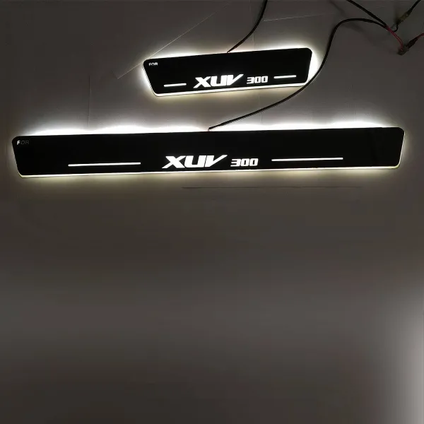 Mahindra XUV 300 2019 Onwards Door Opening LED Footstep - 4 Pieces Mahindra XUV 300 2019 Onwards Door Opening LED Footstep - 4 Pieces