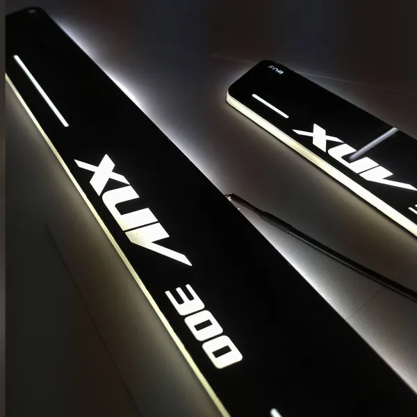 Mahindra XUV 300 2019 Onwards Door Opening LED Footstep - 4 Pieces Mahindra XUV 300 2019 Onwards Door Opening LED Footstep - 4 Pieces