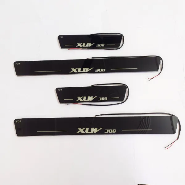 Mahindra XUV 300 2019 Onwards Door Opening LED Footstep - 4 Pieces Mahindra XUV 300 2019 Onwards Door Opening LED Footstep - 4 Pieces