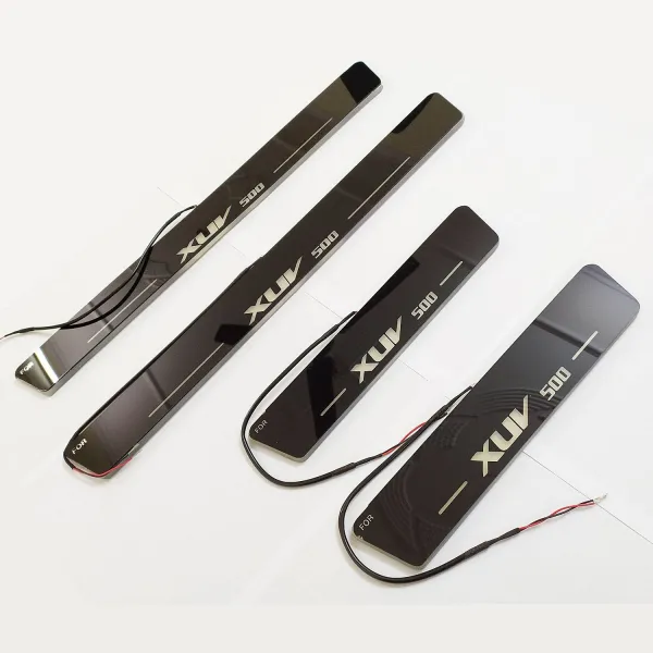 Mahindra XUV 500 2011 Onwards Onwards Door Opening Matrix Moving LED Footstep - 4 Pieces