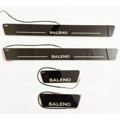 Maruti Suzuki Baleno 2022 Onwards Door Opening LED Footstep - 4 Pieces
