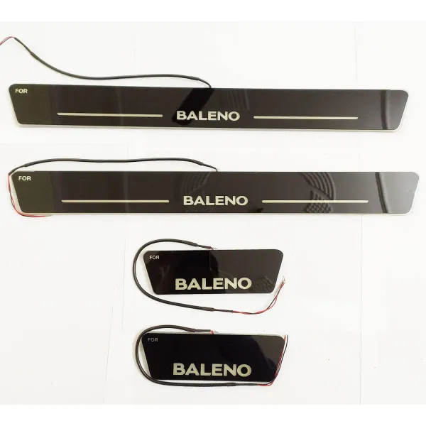 Maruti Suzuki Baleno 2022 Onwards Door Opening LED Footstep - 4 Pieces
