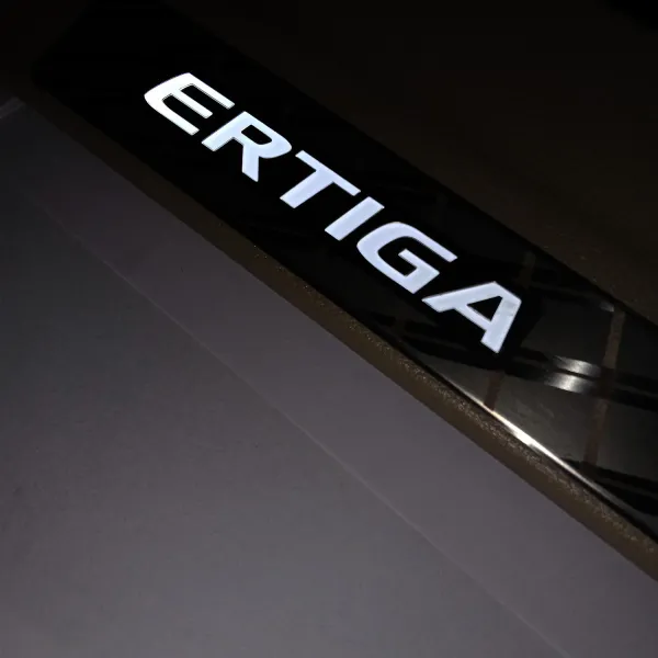 Maruti New Ertiga 2018 Onward OEM Opening Door LED Scuff Sill Plates (Set of 4Pcs,) Maruti New Ertiga 2018 Onward OEM Opening Door LED Scuff Sill Plates (Set of 4Pcs,)