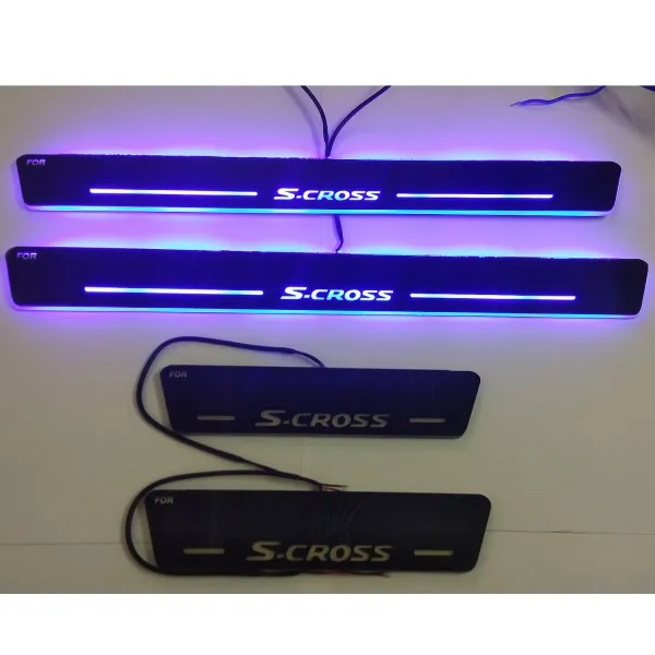 Maruti Suzuki S Cross 2015 Onwards Door Opening LED Footstep - 4 Pieces Maruti Suzuki S Cross 2015 Onwards Door Opening LED Footstep - 4 Pieces