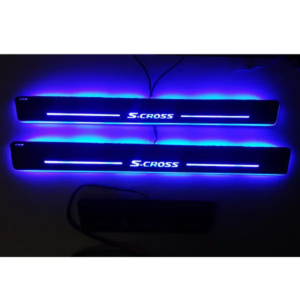 Maruti Suzuki S Cross 2015 Onwards Door Opening LED Footstep - 4 Pieces Maruti Suzuki S Cross 2015 Onwards Door Opening LED Footstep - 4 Pieces