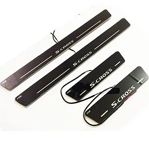 Maruti Suzuki S Cross 2015 Onwards Door Opening LED Footstep - 4 Pieces
