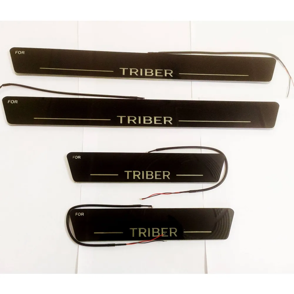 Renault Triber 2019 Onwards Door Opening LED Footstep - 4 Pieces