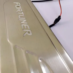 O.E Type LED Door Scuff Plate for Toyota Fortuner 2016 Onwards