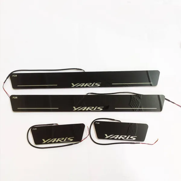 Toyota Yaris 2018 Onwards Door Opening Matrix Moving LED Footstep - 4 Pieces