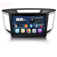 Hyundai Creta 2015-2018 9 Inches HD Touch Screen Smart Android Stereo (2GB, 16GB) with Stereo Frame By Carhatke