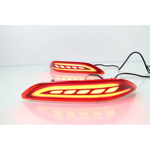  Honda City Idtech 2014-2017 Bumper LED Reflector Lights with Matrix Turn Signal