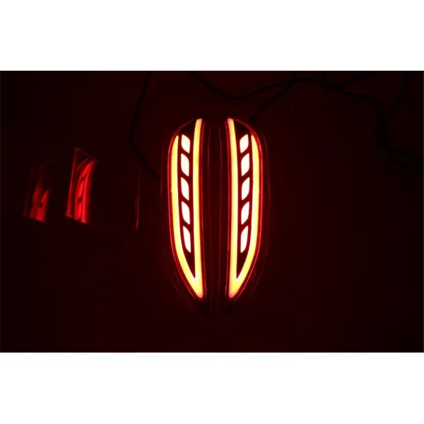  Honda City Idtech 2014-2017 Bumper LED Reflector Lights with Matrix Turn Signal