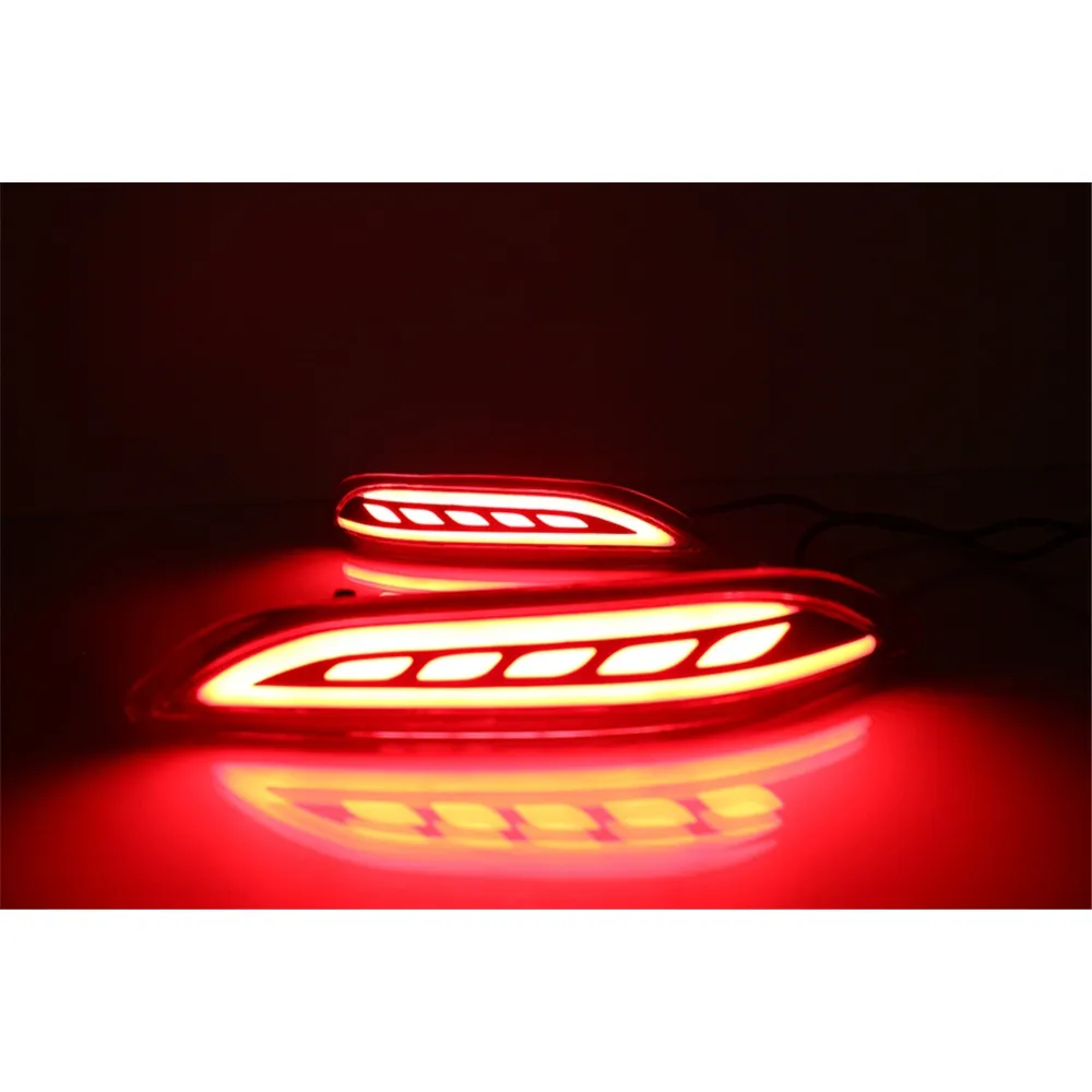  Honda City Idtech 2014-2017 Bumper LED Reflector Lights with Matrix Turn Signal