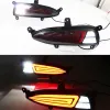 Hyundai i20 Elite Facelift 2018-2020 Bumper LED Reflector Lights in Tail Light Design (Set of 2Pcs)