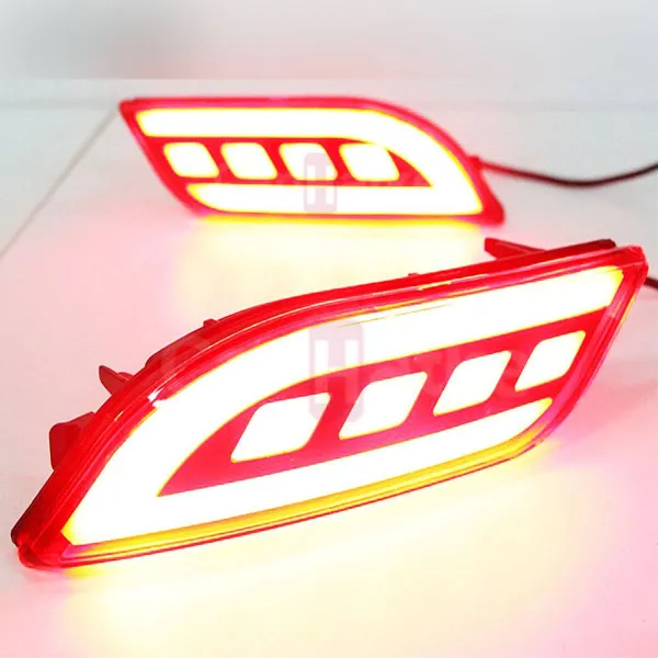 Jeep Compass Bumper LED Reflector Lights (Set of 2Pcs.)