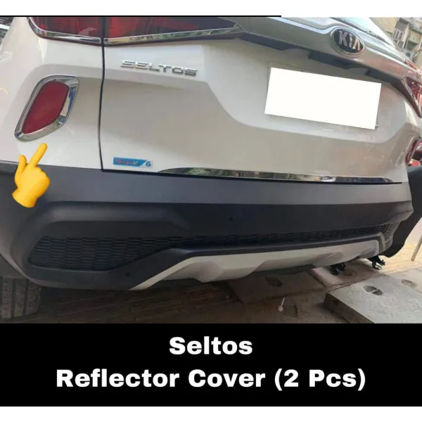 Kia Seltos Exterior Chrome Body Show Kit Combo (Set of 38 Pcs.)