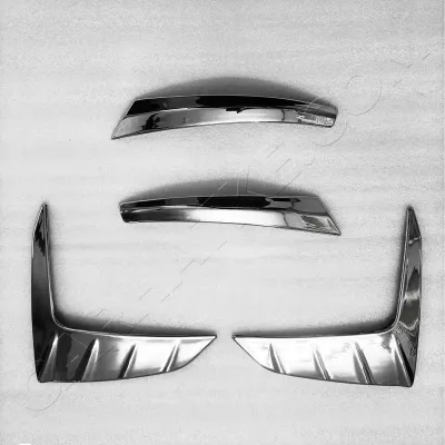 Hyundai i20 2020 -24 Customized Chrome Finish Bumper Protector Guard (Set Of 4Pcs.)
