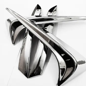 Techo Full Chrome Bumper Protector Guard for Kia Sonet 2020 Onwards