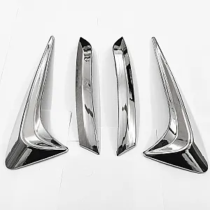 Techo Full Chrome Bumper Protector Guard for Kia Sonet 2020 Onwards