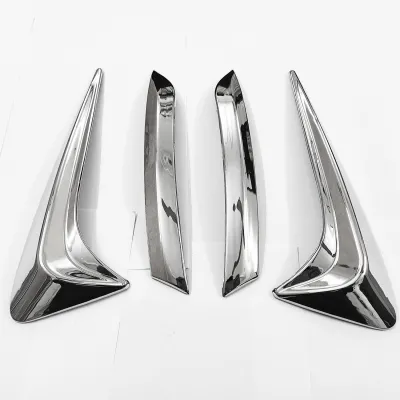 Techo Full Chrome Bumper Protector Guard for Kia Sonet 2020 Onwards