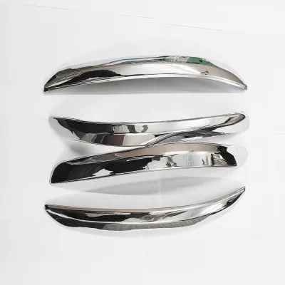 Maruti Suzuki Swift Dzire 2017 Custmoised Chrome Finish Bumper Protector Guard (Set Of 4Pcs.)