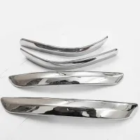 Maruti Suzuki Swift Dzire 2017 Custmoised Chrome Finish Bumper Protector Guard (Set Of 4Pcs.)
