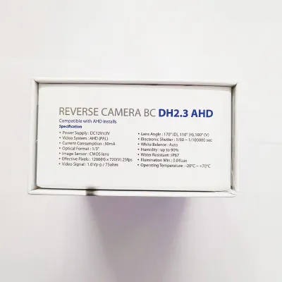 Blaupunkt BC DH2.3 AHD Universal Rear Bumper Camera with AHD Picture Quality & Dynamic Guidelines 