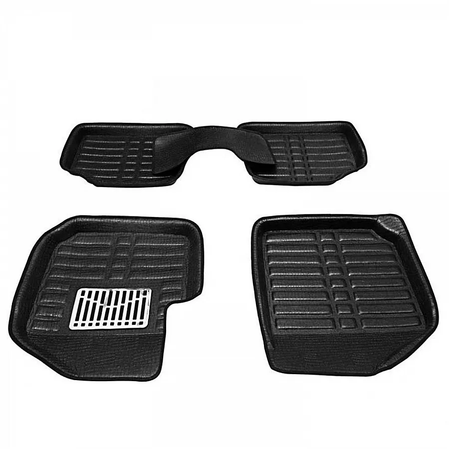 Leathride Texured 3D Car Floor Mats For Honda Old Amaze