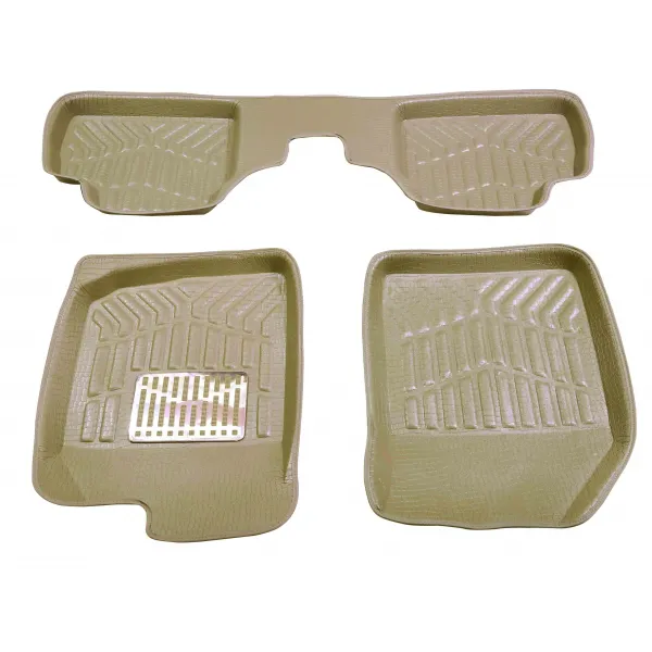 Leathride Texured 3D Car Floor Mats For Maruti Suzuki Alto 