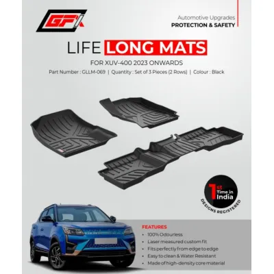 GFX Mahindra XUV400 2023 Onwards LLM LifeLong TPV Mats