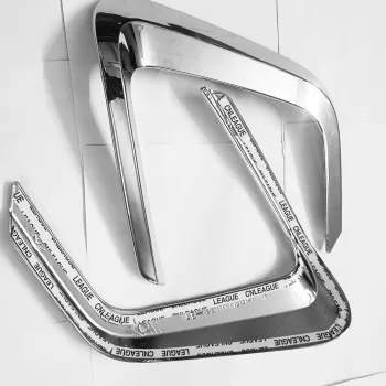 Cnleague Rear Reflector Chrome Garnish for Toyota Innova Hycross 2023 Onwards 