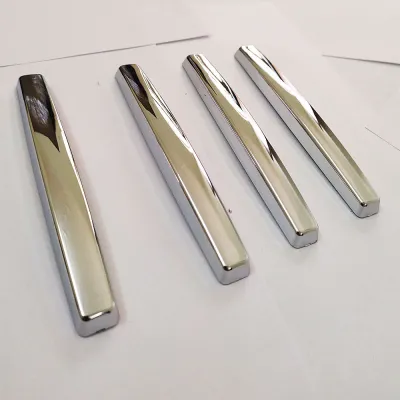 Checkmate Universal Car Door Guard Scratch Protector Set Of 4 (Chrome)