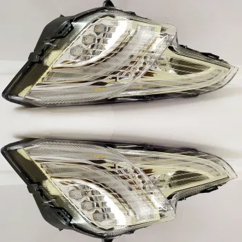 Ford Ecosport 2018 Onwards LED DRL Daytime Running Lights  With Matrix Turn Signal & LED Fog Lamp