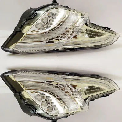 Ford Ecosport 2018 Onwards LED DRL Daytime Running Lights  With Matrix Turn Signal & LED Fog Lamp