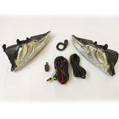 Ford Ecosport 2018 Onwards LED DRL Daytime Running Lights  With Matrix Turn Signal & LED Fog Lamp