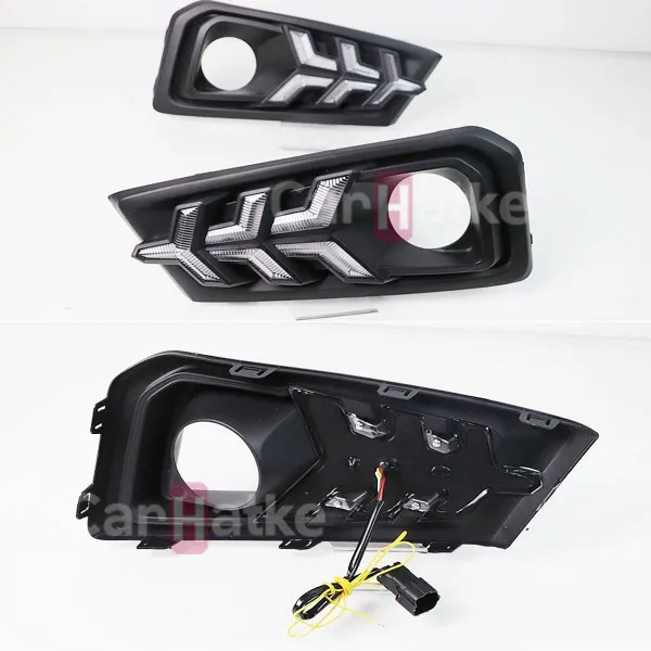 Honda Amaze 2018 Onwards LED DRL Day Time Running Lights with Matrix Turn Signal (Set of 2Pcs.) Honda Amaze 2018 Onwards LED DRL Day Time Running Lights with Matrix Turn Signal (Set of 2Pcs.)